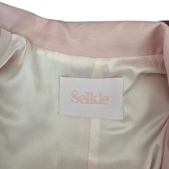 Selkie - The Baby Soft Romeo Oversized Blazer Chic Pink Blazer Sz S - Picture 7 of 10